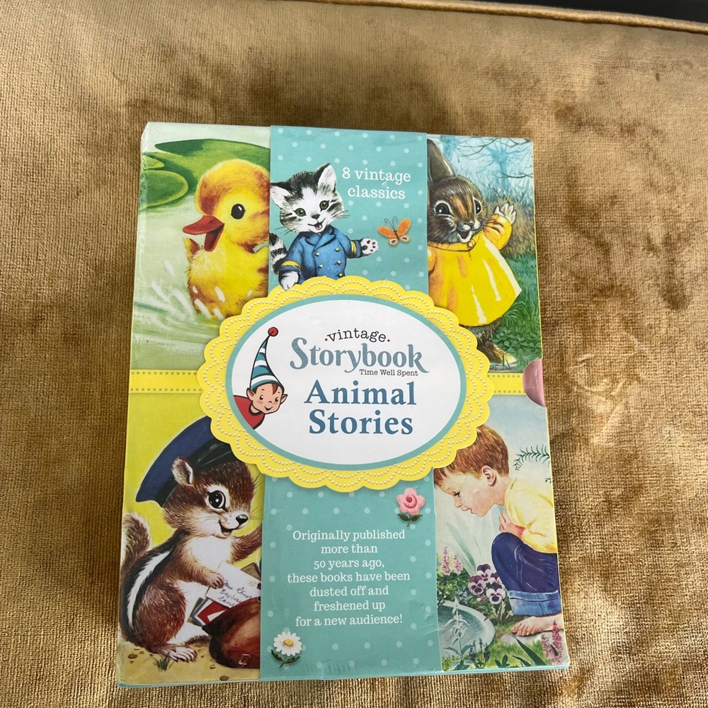 New-Animal Stories (Vintage Storybook) Time Well Spent
